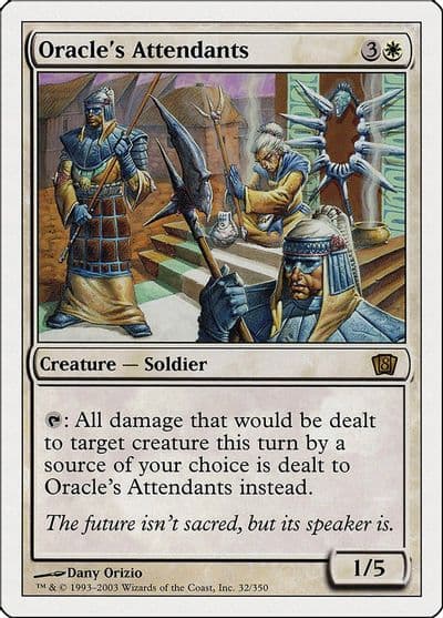 Oracles Attendants 8th Edition Magic card