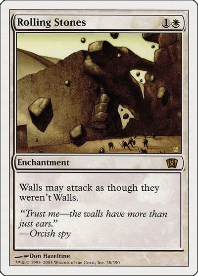 Rolling Stones 8th Edition Magic card