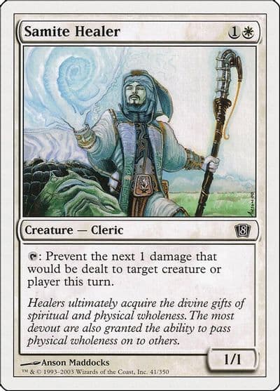 Samite Healer 8th Edition Magic card