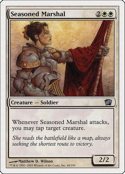 Seasoned Marshal 8th Edition Magic card