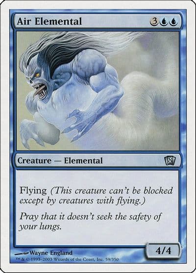 Air Elemental 8th Edition Magic card