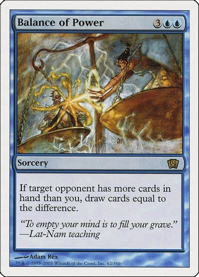 Balance of Power 8th Edition Magic card