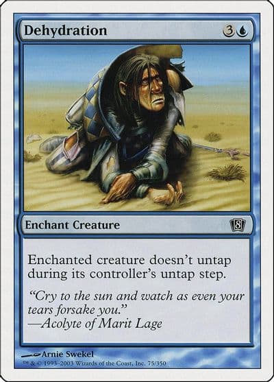 Dehydration 8th Edition Magic card