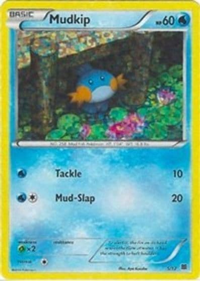 Mudkip McDonald's Promos 2015 Pokemon card