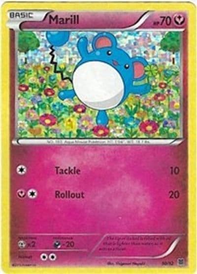 Marill McDonald's Promos 2015 Pokemon card