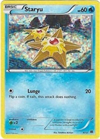 Staryu McDonald's Promos 2015 Pokemon card