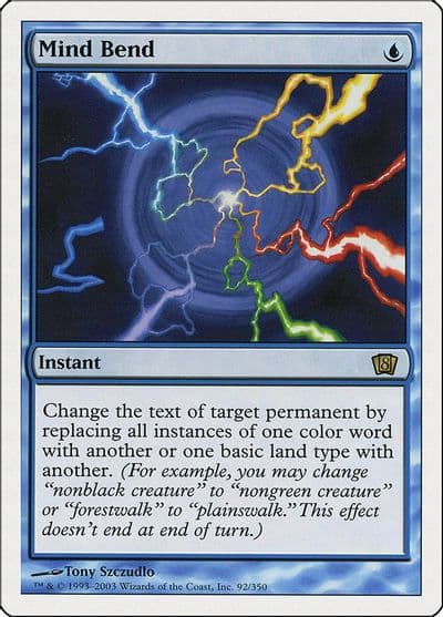 Mind Bend 8th Edition Magic card