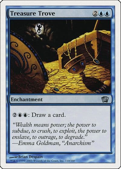 Treasure Trove 8th Edition Magic card