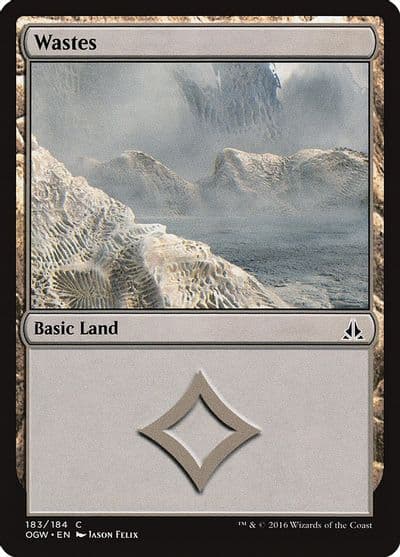 Wastes Oath of the Gatewatch Magic card