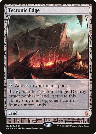 Tectonic Edge Zendikar Expeditions Magic card