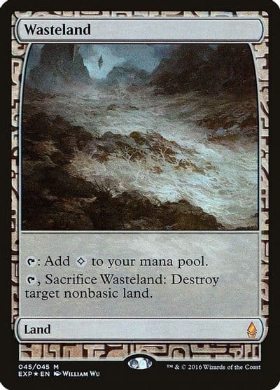Wasteland Zendikar Expeditions Magic card