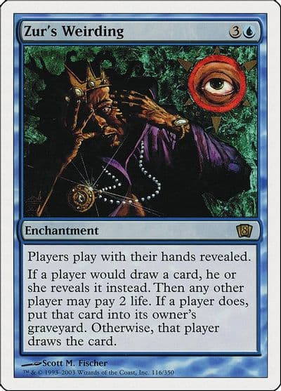 Zurs Weirding 8th Edition Magic card