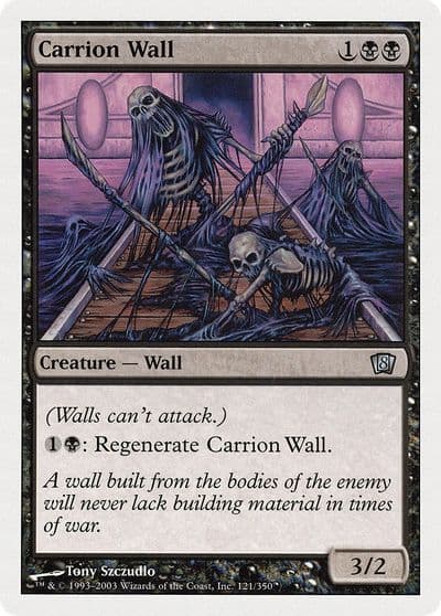 Carrion Wall 8th Edition Magic card
