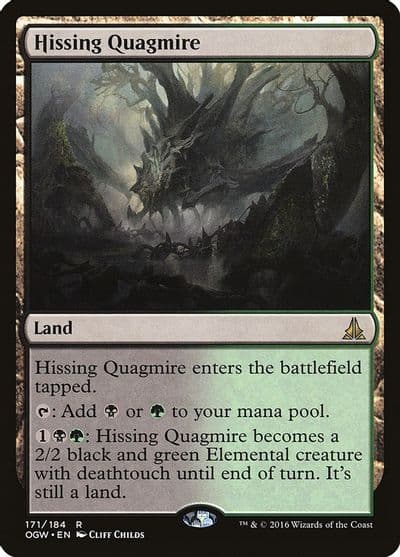Hissing Quagmire Oath of the Gatewatch Magic card