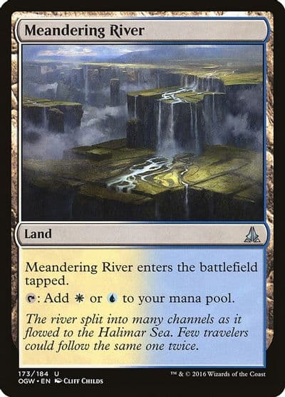 Meandering River Oath of the Gatewatch Magic card