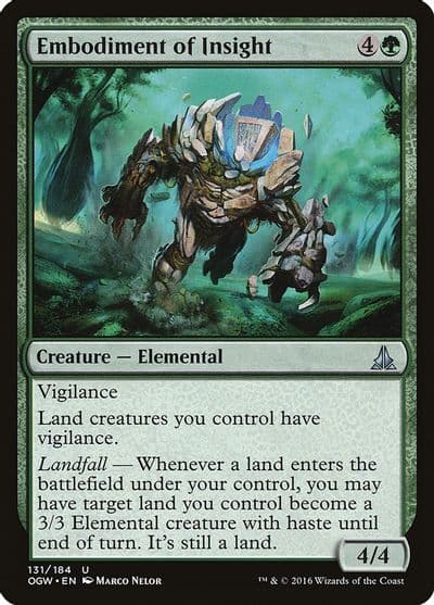 Embodiment of Insight Oath of the Gatewatch Magic card