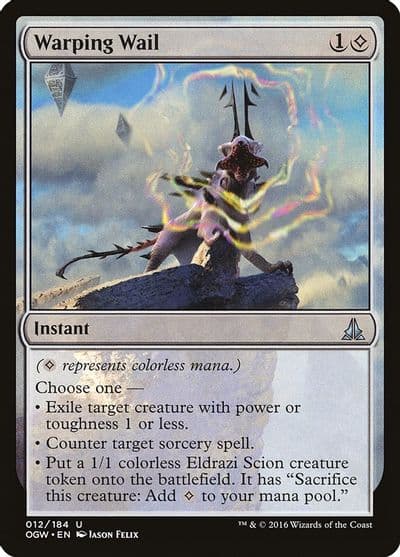 Warping Wail Oath of the Gatewatch Magic card