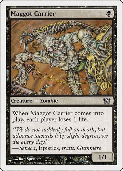 Maggot Carrier 8th Edition Magic card