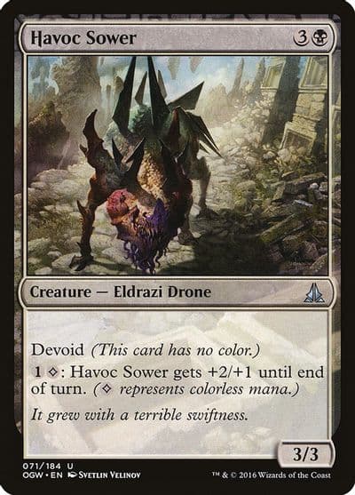 Havoc Sower Oath of the Gatewatch Magic card