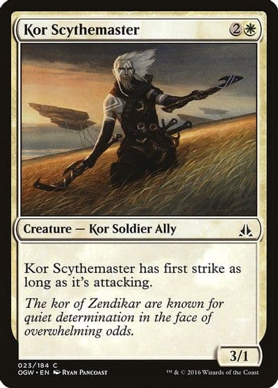 Kor Scythemaster Oath of the Gatewatch Magic card