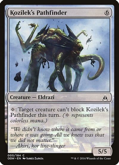 Kozileks Pathfinder Oath of the Gatewatch Magic card