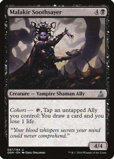 Malakir Soothsayer Oath of the Gatewatch Magic card
