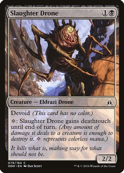 Slaughter Drone Oath of the Gatewatch Magic card