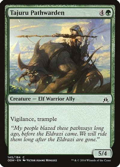 Tajuru Pathwarden Oath of the Gatewatch Magic card