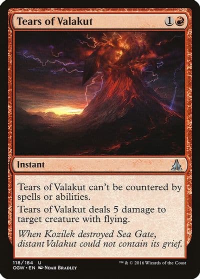 Tears of Valakut Oath of the Gatewatch Magic card