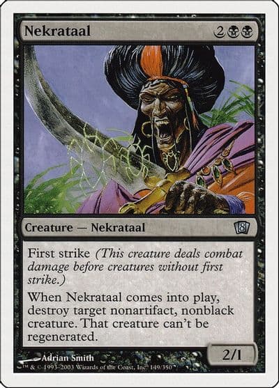 Nekrataal 8th Edition Magic card