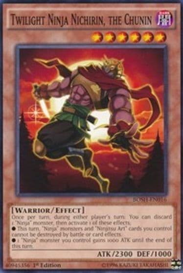 Twilight Ninja Nichirin the Chunin Breakers of Shadow Yu-Gi-Oh! card