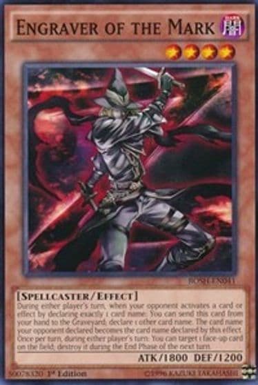 Engraver of the Mark Breakers of Shadow Yu-Gi-Oh! card