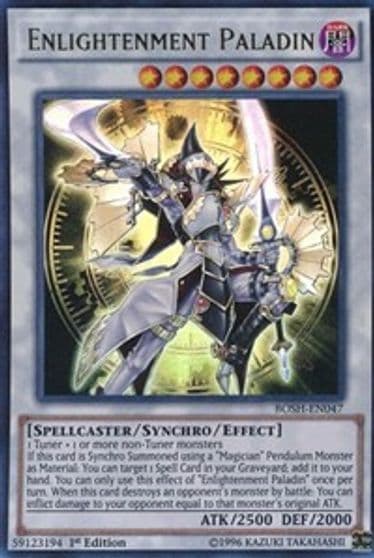 Enlightenment Paladin Breakers of Shadow Yu-Gi-Oh! card