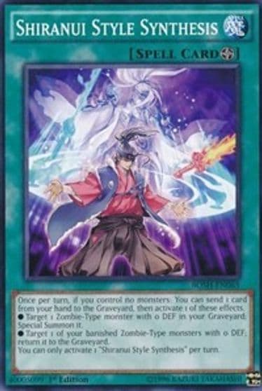 Shiranui Style Synthesis Breakers of Shadow Yu-Gi-Oh! card