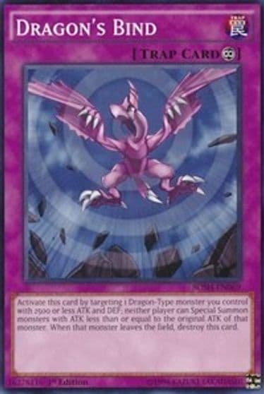Dragons Bind Breakers of Shadow Yu-Gi-Oh! card