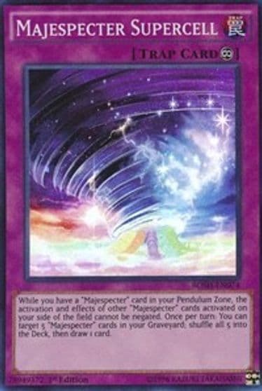 Majespecter Supercell Breakers of Shadow Yu-Gi-Oh! card