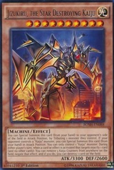 Jizukiru the Star Destroying Kaiju Breakers of Shadow Yu-Gi-Oh! card