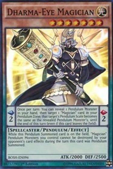 Dharma Eye Magician Breakers of Shadow Yu-Gi-Oh! card
