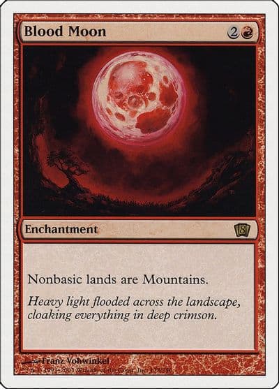 Blood Moon 8th Edition Magic card