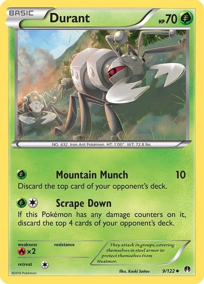 Durant XY - BREAKpoint Pokemon card