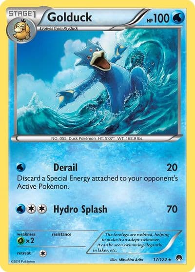 Golduck XY - BREAKpoint Pokemon card