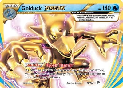 Golduck BREAK XY - BREAKpoint Pokemon card