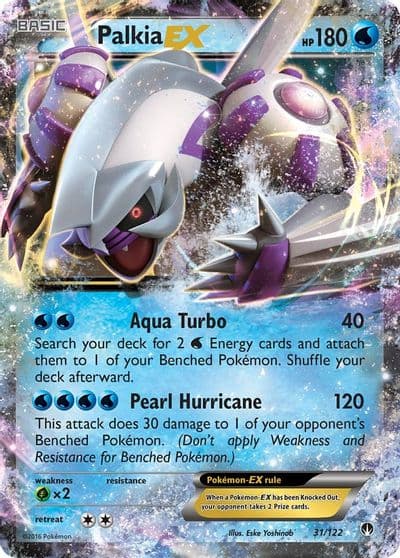 Palkia EX XY - BREAKpoint Pokemon card