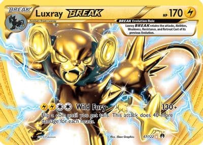 Luxray BREAK XY - BREAKpoint Pokemon card