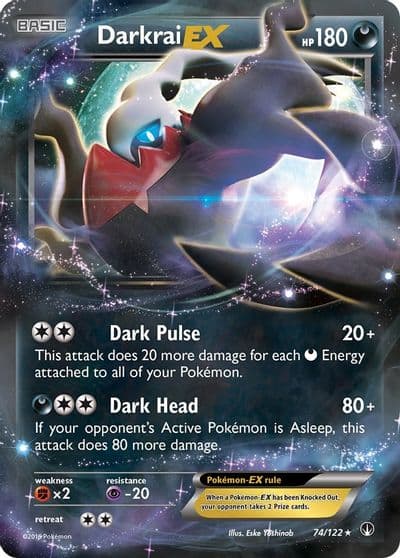 Darkrai EX XY - BREAKpoint Pokemon card