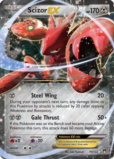 Scizor EX XY - BREAKpoint Pokemon card