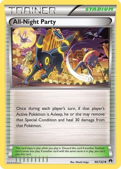 All-Night Party XY - BREAKpoint Pokemon card