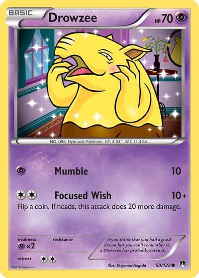 Drowzee XY - BREAKpoint Pokemon card