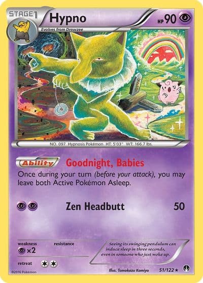 Hypno XY - BREAKpoint Pokemon card