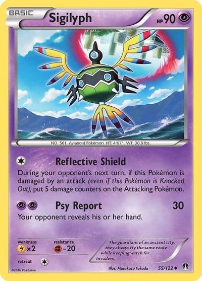 Sigilyph XY - BREAKpoint Pokemon card